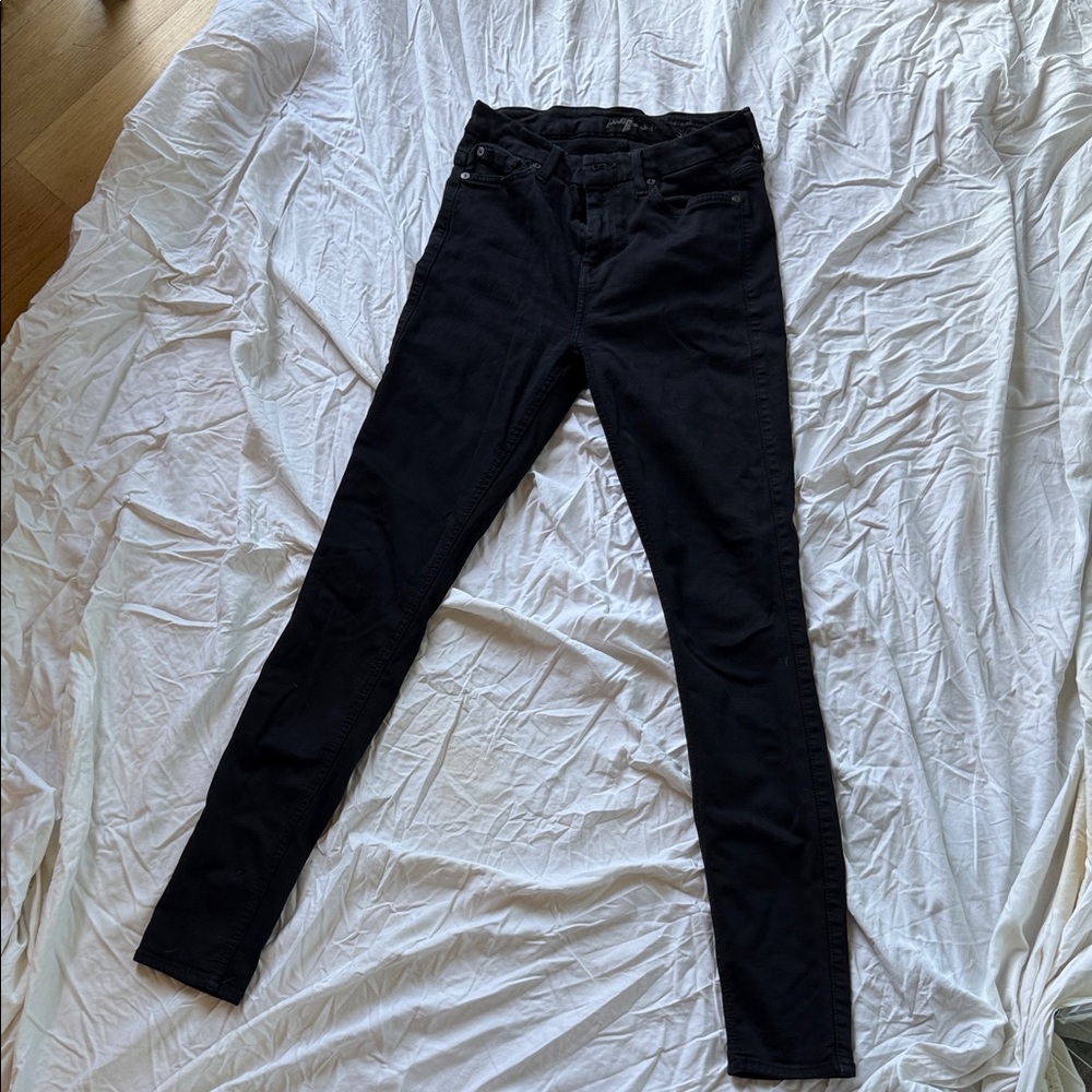 7 For All Mankind Black Women Jeans